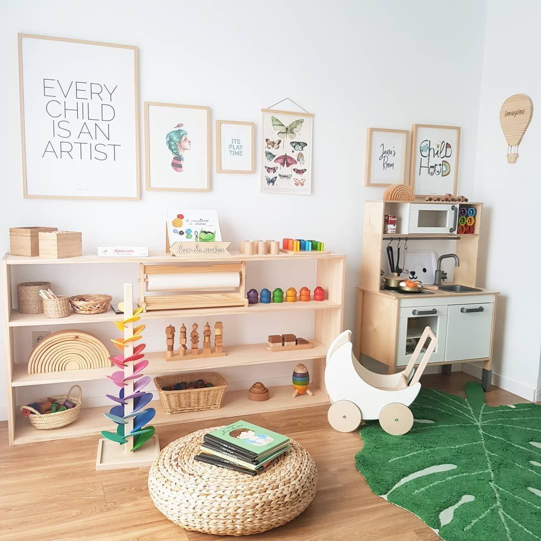 Sélection de meubles pour aménager une chambre d'enfant Montessori