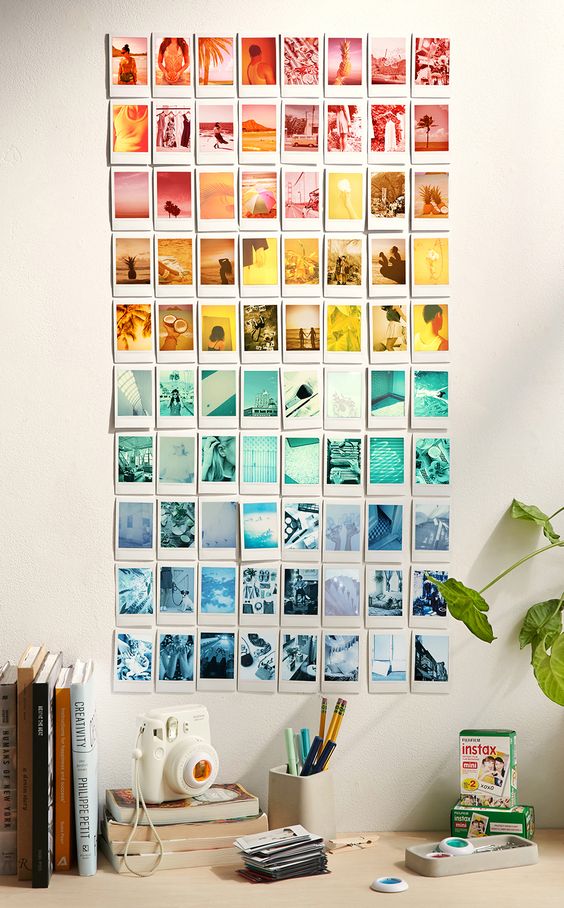 Déco : Accrochez vos plus beaux Polaroids sur vos murs avec ces DIY